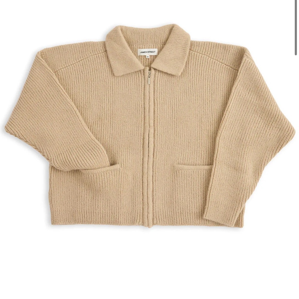 James Street Co Reid Zip Cardigan XS